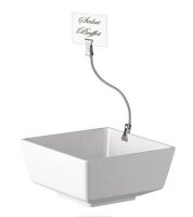 APS Schildhalter FLEXIBEL silber ohne Fächern 1,6 x 12,0 x 1,0 cm, 1 St.