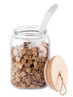 APS Vorratsdosen WOODY 21,5 cm hoch transparent 2,5 l, 1 St.