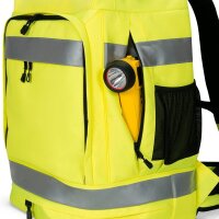 DICOTA Rucksack Hi-Vis Recycling-PET gelb 65,0 l