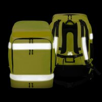 DICOTA Rucksack Hi-Vis Recycling-PET gelb 65,0 l