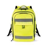 DICOTA Rucksack Hi-Vis Recycling-PET gelb 32,0 - 38,0 l