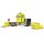 DICOTA Rucksack Hi-Vis Recycling-PET gelb 32,0 - 38,0 l
