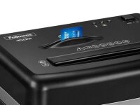 Fellowes Powershred 450M Aktenvernichter mit Partikelschnitt P-5, 2 x 12 mm, bis 9 Blatt, schwarz