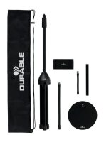 DURABLE Tablet-Halterung TWIST COMBI 894301 schwarz für 1 Tablet, Stangenhalterung