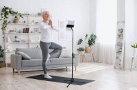 DURABLE Tablet-Halterung TWIST FLOOR 894201 schwarz für 1 Tablet, Stangenhalterung