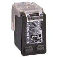 dots  schwarz Druckerpatrone kompatibel zu HP 21XL (C9351A)
