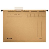 LEITZ Hängemappen ALPHA® 1915 naturbraun, 10 St.