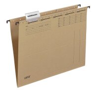 LEITZ Hängemappen ALPHA® 1915 naturbraun, 10 St.