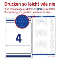 HERMA Ordneretiketten 10160 weiß, 25 Blatt
