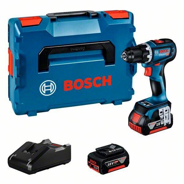 BOSCH Professional GSR 18V-90 C Akku-Bohrschrauber-Set 18,0 V, mit 2 Akkus  ( 06019K6005 )