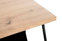 HAKU Möbel Beistelltisch rechteckig MDF-Platte eiche 48,0 x 40,0 x 51,0 cm, 1 St.