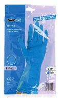 franz mensch unisex Gummihandschuhe Bettina blau Größe 9, 1 Paar