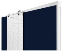 magnetoplan Flipchart-Halter schwarz für...