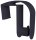 magnetoplan Flipchart-Halter schwarz für Universalboard, Moderationstafeln, Whiteboards, Raumteiler, Kommunikationswände, Präsentationswände