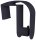 magnetoplan Flipchart-Halter schwarz für Universalboard, Moderationstafeln, Whiteboards, Raumteiler, Kommunikationswände, Präsentationswände