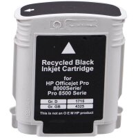 dots  schwarz Druckerpatrone kompatibel zu HP 940XL (C4906AE)