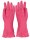 franz mensch unisex Gummihandschuhe Bettina pink Größe 7, 1 Paar  ( 25965 )