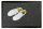 Mercury Fußmatte Starlight grau gemustert 80,0 x 120,0 cm
