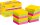 Post-it® Super Sticky Carnival Haftnotizen extrastark 654MTDR farbsortiert, 12 Blöcke