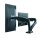 RaidSonic ICY BOX® Monitor-Halterung IB-MS304-T IB-MS304-T schwarz für 2 Monitore, Tischklemme, Tischbohrung