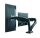 RaidSonic ICY BOX® Monitor-Halterung IB-MS304-T IB-MS304-T schwarz für 2 Monitore, Tischklemme, Tischbohrung
