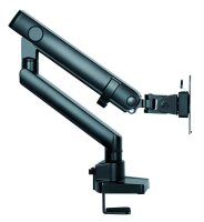 RaidSonic ICY BOX® Monitor-Halterung IB-MS313-T IB-MS313-T schwarz für 1 Monitor, Tischklemme, Tischbohrung