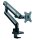 RaidSonic ICY BOX® Monitor-Halterung IB-MS313-T IB-MS313-T schwarz für 1 Monitor, Tischklemme, Tischbohrung