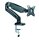 RaidSonic ICY BOX® Monitor-Halterung IB-MS303-T IB-MS303-T schwarz für 1 Monitor, Tischklemme, Tischbohrung