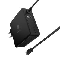 RaidSonic ICY BOX® IB-PS101-PD Ladekabel mit Adapter schwarz, Kabellänge: 1,8 m, 90 W