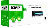 KMP C-T19  schwarz Toner kompatibel zu Canon 718 BK