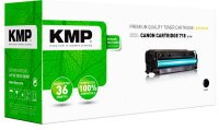 KMP C-T19  schwarz Toner kompatibel zu Canon 718 BK