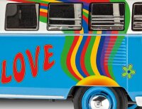 Revell Volkswagen 07050 Samba Bus T1 Flower Power Bausatz