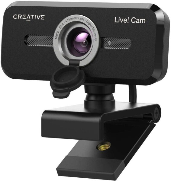 CREATIVE Live! Cam Sync 1080P V2 Webcam schwarz  ( 73VF088000000 )