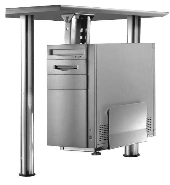 Neomounts PC-Halterung CPU-D200SILVER Metall grau