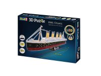 Revell RMS Titanic - LED Edition 3D-Puzzle, 266 Teile