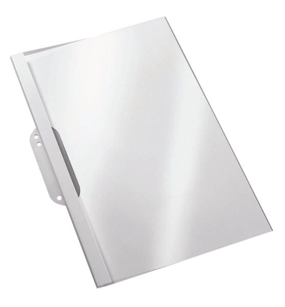 dots Thermo-Bindemappen mit Abheftlasche weiß Hochglanzkarton für 15 - 20 Blatt, 100 St.