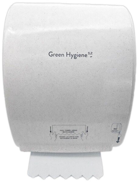 Green Hygiene® Papierhandtuchspender DAUERLÄUFER weiß-meliert Kunststoff, 1 St.