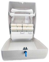Green Hygiene® Papierhandtuchspender DAUERLÄUFER weiß-meliert Kunststoff, 1 St.