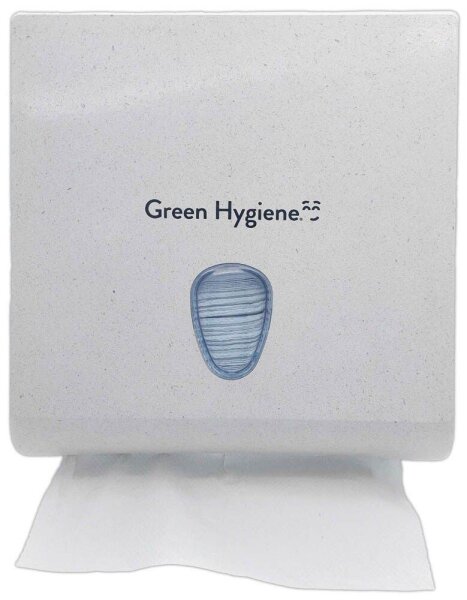Green Hygiene® Papierhandtuchspender HOCHSTAPLER weiß-meliert Kunststoff, 1 St.