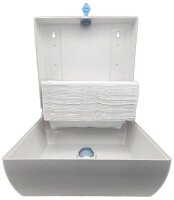 Green Hygiene® Papierhandtuchspender HOCHSTAPLER weiß-meliert Kunststoff, 1 St.