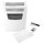 LEITZ IQ Office S Aktenvernichter mit Partikelschnitt P-4, 4 x 28 mm, bis 12 Blatt, weiß