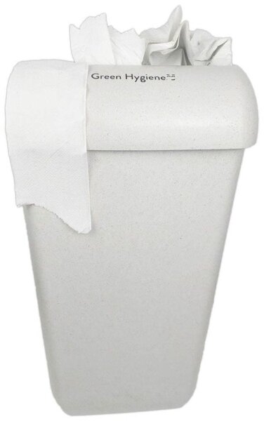 Green Hygiene® KORBLEGER Mülleimer 23,0 l weiß-meliert, 1 St.