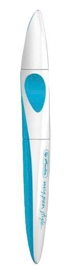 herlitz my.pen style Tintenroller Ocean Blue 1,0 mm, Schreibfarbe: blau, 1 St.