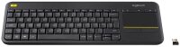 Logitech K400 Plus Tastatur kabellos schwarz
