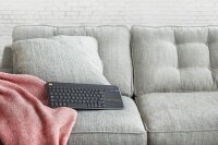 Logitech K400 Plus Tastatur kabellos schwarz