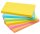 Post-it® Super Sticky Notes Carnival Haftnotizen extrastark 6556SR farbsortiert, 6 Blöcke