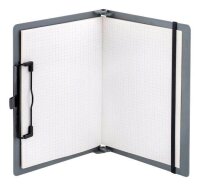 sax design Klemmbrett 2-750-01 DIN A5 auf DIN A4 grau...