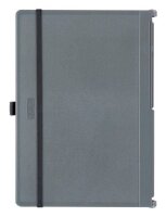 sax design Klemmbrett 2-750-01 DIN A5 auf DIN A4 grau Kunststoff, 1 St.