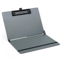 sax design Klemmbrett 2-750-01 DIN A5 auf DIN A4 grau Kunststoff, 1 St.