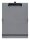sax design Klemmbrett 2-750-01 DIN A5 auf DIN A4 grau Kunststoff, 1 St.